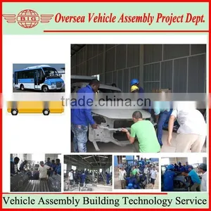 Chinese Bus Factory Building Bus Production Line in South Africa thumbnail-1