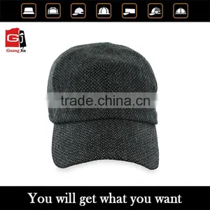 2105 Hot Design China Mainland Cap Manufacturer Custom Wool Fold Down Baseball Caps Wholesale Quality Choice thumbnail-1