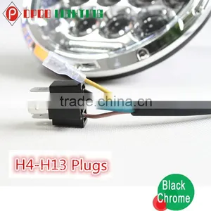 Sealed Beam Jeep Headlight,75w 7 Inch Round Led Jeep Headlight thumbnail-2