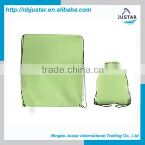 Promotional Custom Cheap Waterproof Polyester Fabric High Quality Drawstring Backpack Custom thumbnail-4