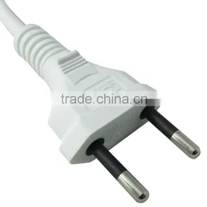 Brazil Plug Inmetro Power Cord 10A 250V~ With Cable H03VVH2-F 2X0.5/0.75mm thumbnail-1