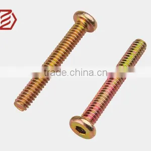 QC 215 Pan Head Inside Hex Color Zinc Plated Screw thumbnail-1