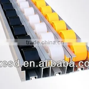 White Roller Track With Central Guide thumbnail-6
