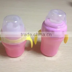 BPA Free Baby Learning Cup With Handle Baby Training Water Drinking Bottle Bpa Free Baby Plastic Drinking Water Bottle thumbnail-4