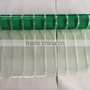 Crystal Clear Easy Open And Close PVC Accordion Curtain thumbnail-3