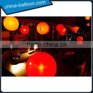 Inflatable Hanging Stage Decorating Led Light Hanging Balloon for Sale YK-112 thumbnail-2