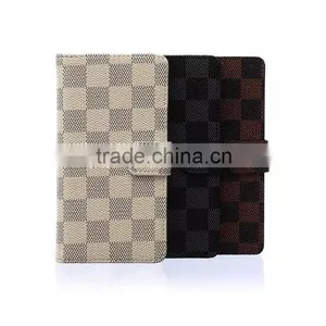 Grid Wallet PU Leather For Sony Xperia Z4 Case Cover thumbnail-1