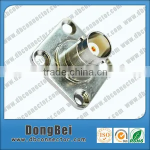 Bnc Female Flange Mount Cannon Connectors With Wire From Dongbei Factory thumbnail-1