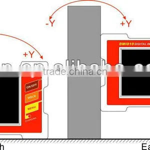 Rechargeable Dual Inclinometer Digital RS232 USB Connect Computer thumbnail-4