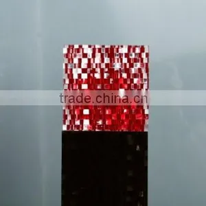 Reception Desk Red Color Twinkle Acrylic Board thumbnail-1