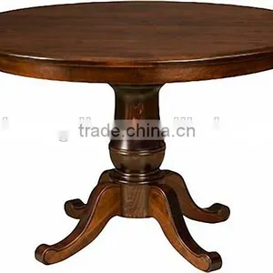 2014 Hot Sales Restaurant Table With Chrome Leg thumbnail-1
