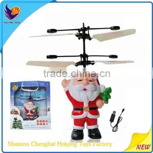 Flying Santa With LED HY-838U 2016 Christmas New Toys 2016 New Products Christmas New Products 2016 New Toys For Christmas 2016 thumbnail-2