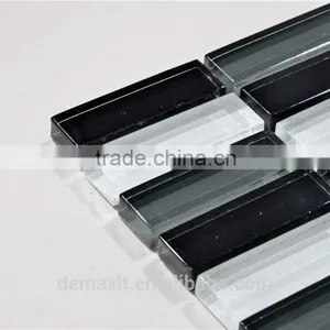 DBDMC Cheap Black Irregular Crystal Glass Mosaic for Swiming Pool thumbnail-3