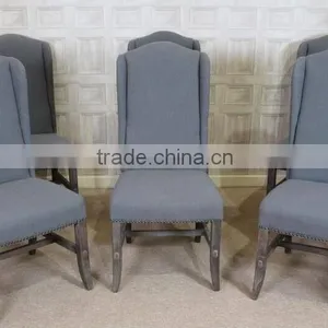 DC-2510 French Style High Back Dining Chair thumbnail-1