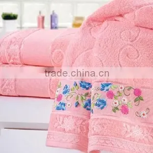 Solid Jacquard Towel thumbnail-1