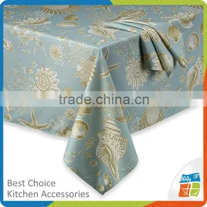 Wholesale Elegant Printed Wedding Tablecloth thumbnail-6