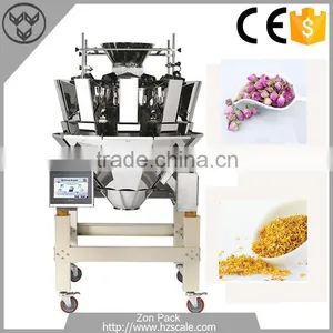10-500g Tea 10 Heads Multihead Weigher Scented Tea Weighing Scale thumbnail-2