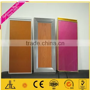 WOW! Wood Grain Aluminum Extrusion Profile Kitchen Cabinet Series for Libya thumbnail-6