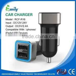 High Quality Colorful Phone Car Charger thumbnail-3