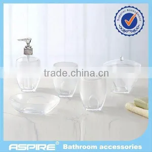 Acrylic Convenience 7pcs Bathroom Set thumbnail-1