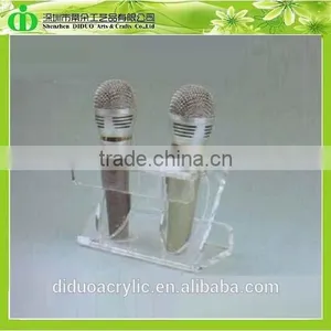 DDI-M0062 Trade Assurance Shenzhen Factory Wholesale Custom Acrylic Microphone Stand thumbnail-1