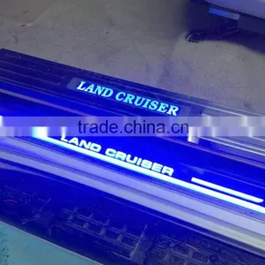 Flow Light Style Door Sill for Toyota Land Cruiser 2016 LC200/acrylic Material thumbnail-1