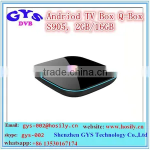 Newest Android TV Box Q Box Amlogic S905, Android 5.1 Kodi 16.0 Quad Core, Q Box 2g/16g thumbnail-1