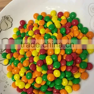 0.43g Hitwon High Quality Colorful Chocolate Beans Glossy Chocolate Button thumbnail-1