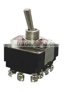 4-way Toggle Switch,automatic Reset 6 Pole Double Throw Toggle Switch thumbnail-2