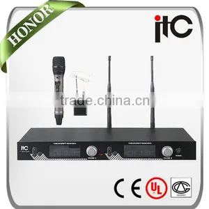 ITC PA System LCD Wireless Uhf Microphone thumbnail-1