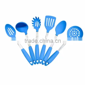 Set of 6 Pieces Heat Resistant Silicone Kitchen Utensil thumbnail-1