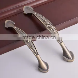 Antique Bronze Zinc Alloy Furniture Hardware Cabinet Handles Modern Home Garden Classical Brass Knobs thumbnail-6