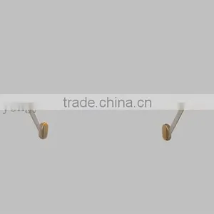 2015 New Products Copper Plating Slatwall Shelf Bracket/side Display Rack on the Wall thumbnail-1