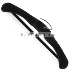 Velvet Coat Hanger With Bar thumbnail-4