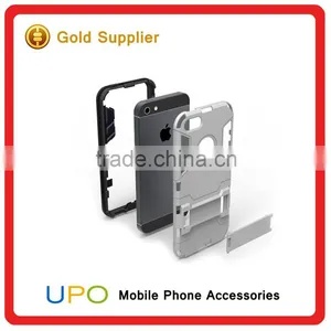 [UPO] 2 in 1 Protective Dual Layer Rugged Armor Iron Man With KickStand Phone Case for Apple IPhone 6 6s Plus thumbnail-6