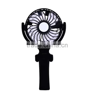 Mini Portable Fan Rechargeable Personal Handheld USB Desktop Fan Battery Operated / USB Powered Fan thumbnail-2