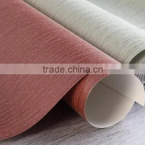 Breathable Home Wallpaper of Red Color /pure Paper Wallpaper thumbnail-2