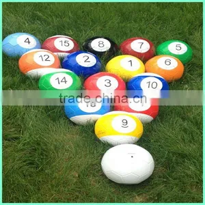 CUZU Custom Logo Size 5 Football Billiard Balls Snookball thumbnail-6