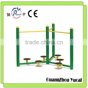 Outdoor Fitness Equipment Six People Combination Waist Twister thumbnail-1