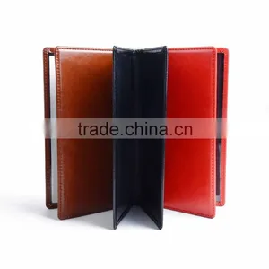 Factory Price Leather Checkbook Holder Leather Checkbook Case thumbnail-6