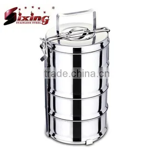 2013 Well Recommended Stainless Steel Tiffin Food Carrier thumbnail-1