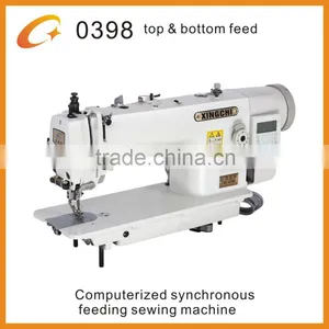 0303D Double Synchronous Heavy Duty Computer Lockstitch Industrial Automatic Placket Sewing Machine thumbnail-1