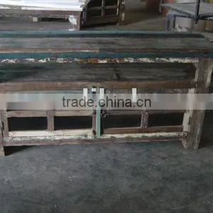 RECYCLE WOOD TV CABINET thumbnail-1