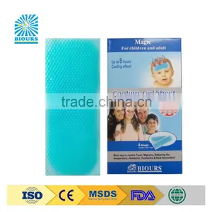 Baby & Adult Physical Care Fever Reducing Cooling Cool Gel Patch Pad Sheet CE FDA ISO Certifications Approved thumbnail-3