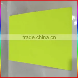 Custom A4 Golden Yellow Self Adhesive Fluorescent Sticker Paper thumbnail-2