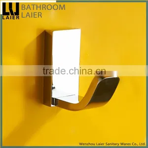 No.85135 Latest Styles & Innovations Bathroom Brass Chrome Finishing Wall-Mounted Bathroom Accessories Robe Hook thumbnail-1