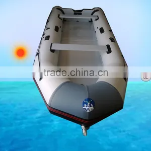 530cm RIB Rigid Inflatable Boat With Aluminum Floor for Rescue, Sports and Fishing Use thumbnail-1