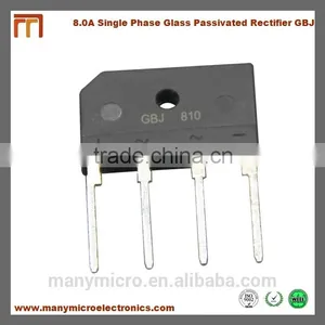 8A 50V-1000V Single Phase Glass Passivated Bridge Rectifier GBJ810 thumbnail-3