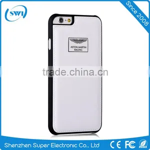Aston Martin Racing Strap Hot Selling Genuine Leather Back Cover Case for Iphone 6s Plus thumbnail-1
