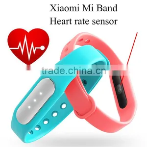 2015 Xiaomi Mi Band 1S Heart Rate Sensor Smart Wristband Miband Bracelet For Android 4.4 IOS 7.0 Passometer Fitness Tracker thumbnail-1